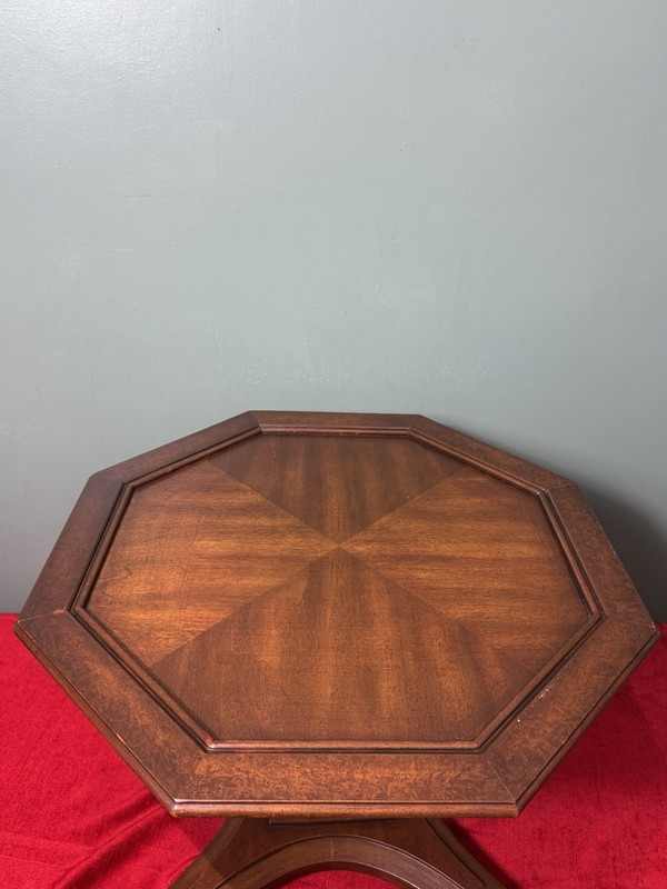 Art Deco Style Elmwood Hexagonal Coffee Table gallery