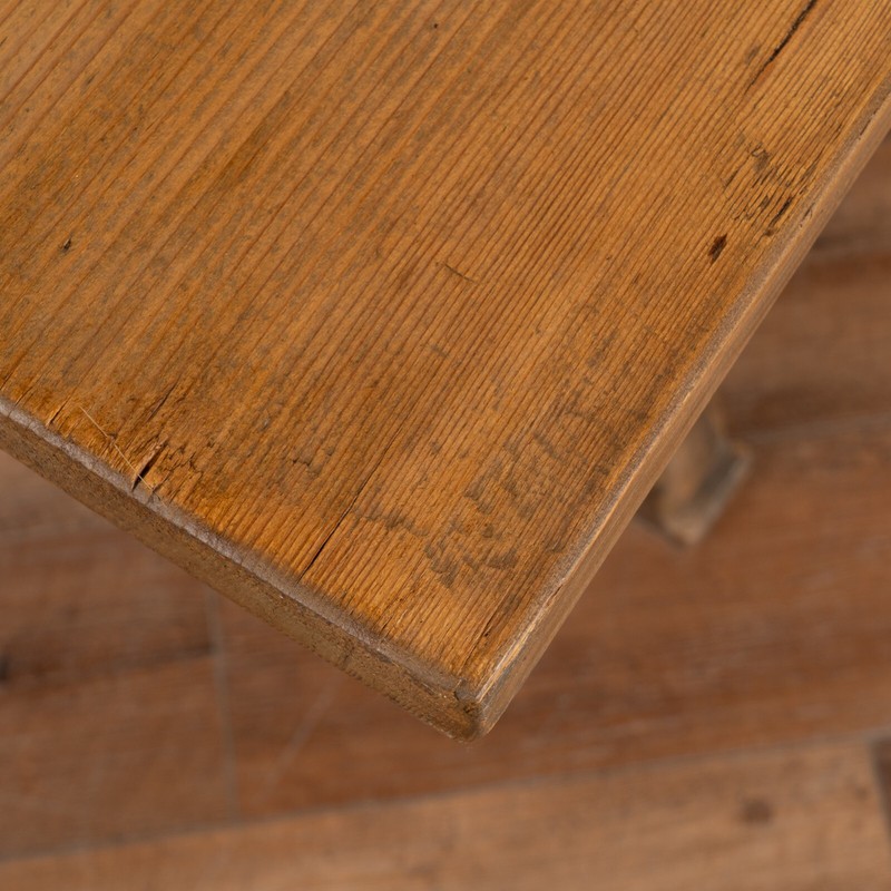 Antique Pine Farm Kitchen Dining Table, Sweden circa 1800-20 gallery