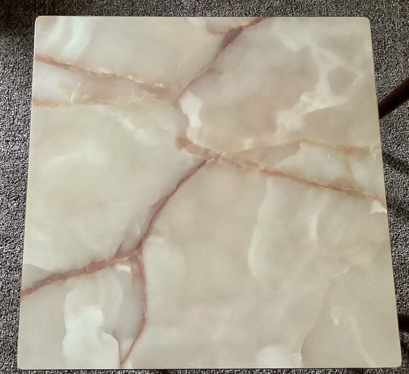 Mid Century Modern Retro Formica ( Marble Look) Stacking Side Tables gallery