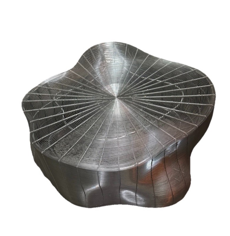 ROCHE BOBOIS Iron Tree Coffee Cocktail Table. Freeform. Vintage. gallery