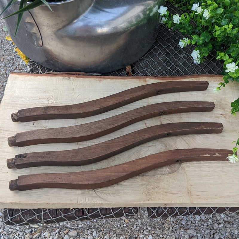 Vintage Side Table Curved Legs 16 Inch Set Of Four gallery
