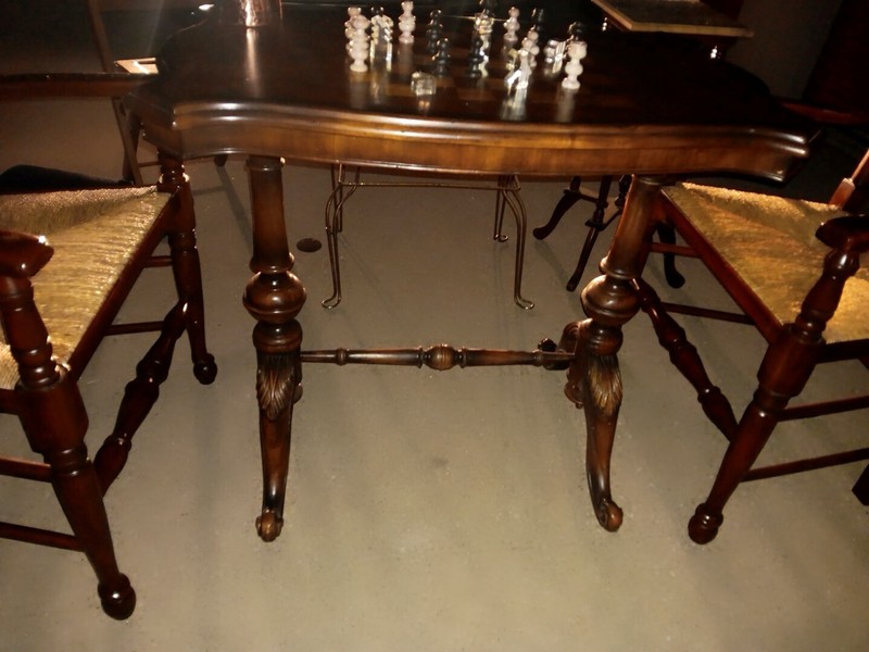 antique dining room table and chairs gallery