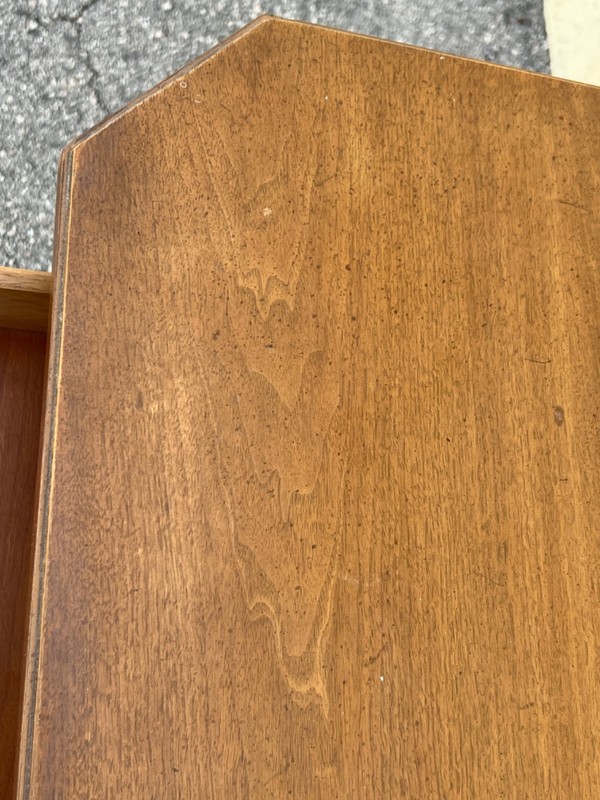 Mid Century Walnut Console Table, Walnut Console, Walnut Cabinet gallery
