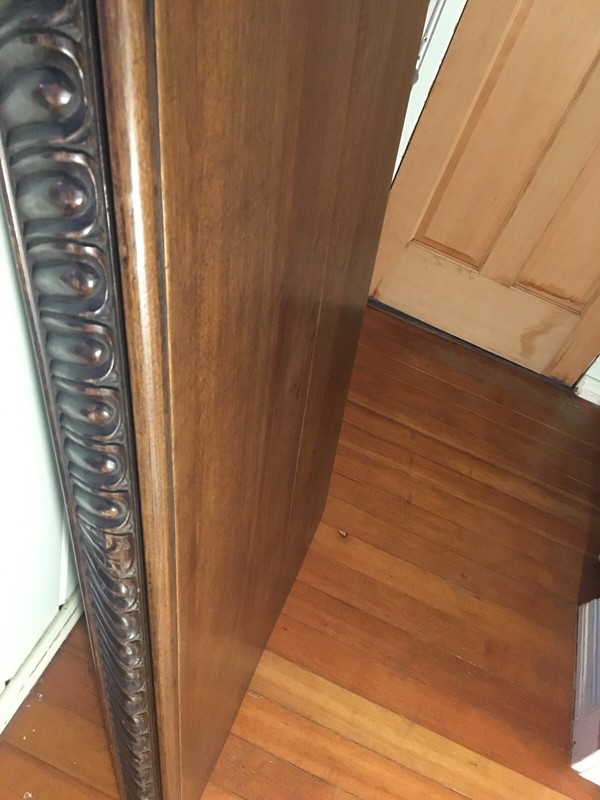 Exquisite Rare Carved Wood Desk or Table gallery