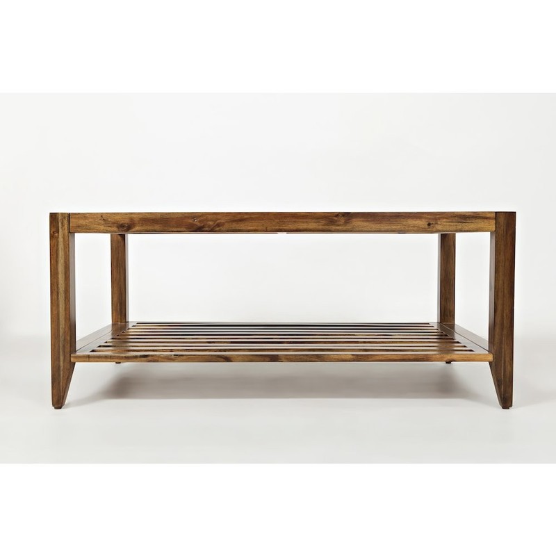 Beacon Street 45" Modern Essential Solid Wood Coffee Table gallery