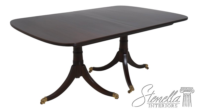 L71123: STICKLEY Duncan Phyfe Mahogany Dining Room Table