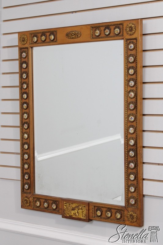 LF72626: French Louis XVI Style Console & Mirror w. Sevres Plaques gallery