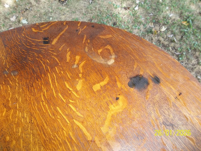 Antique Stickley Brothers Mission 1/4 Sawn Round Oak Table gallery