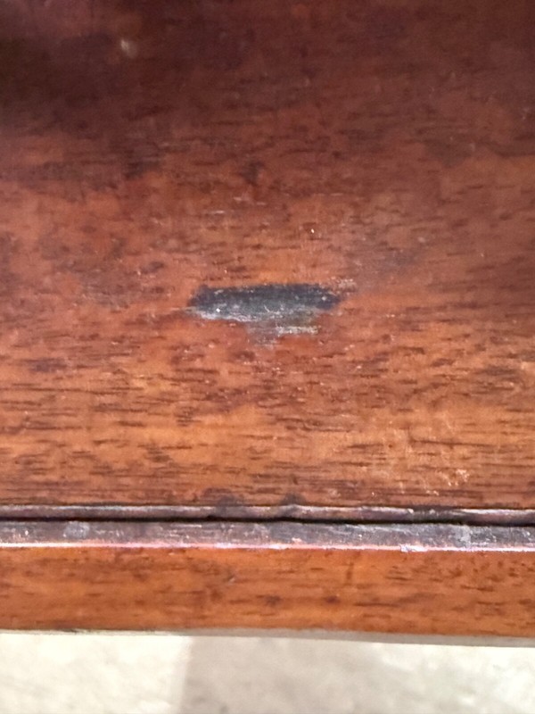 antique Chippendale Mahogany Marlborough leg Pembroke table 1780 philadelphia gallery