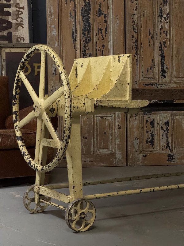 Antique Industrial Clamp Table gallery