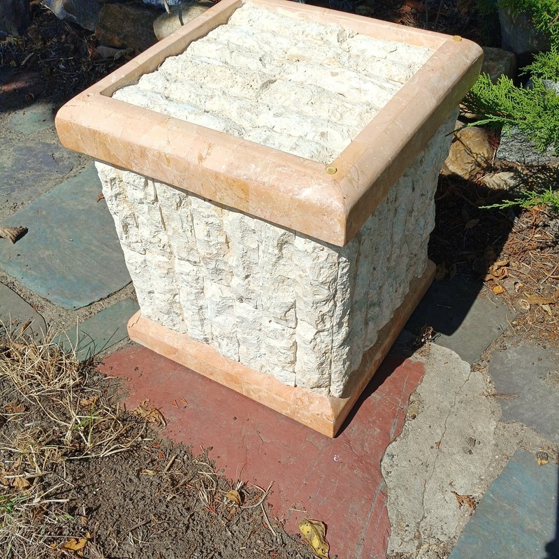 MCM MAITLAND SMITH Mactan Stone Tessellated Marble Coffee Cocktail Table RARE. f gallery