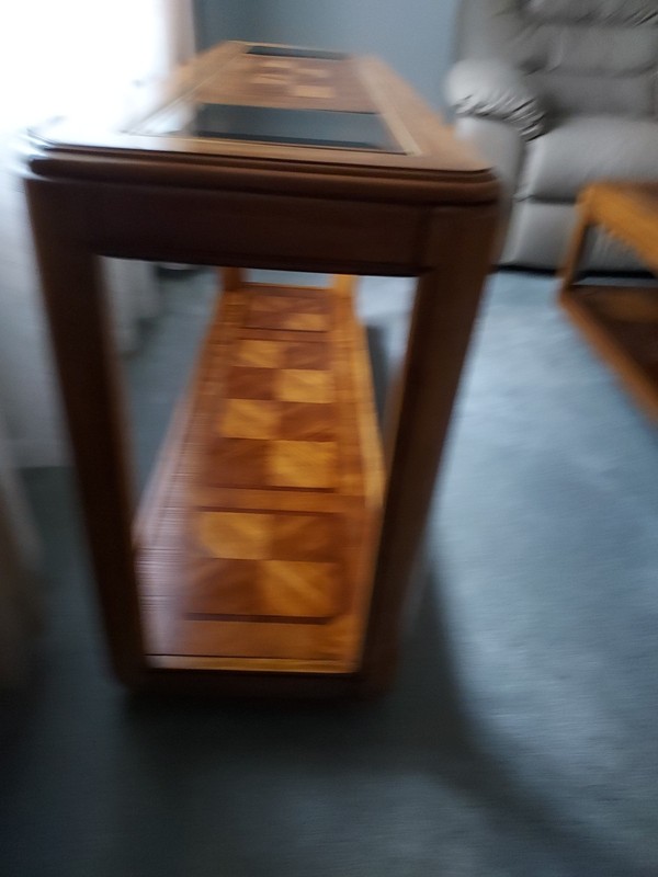 Oak Table Set, 4pc.set, Excellent Condition, Hard Wood Oak, gallery