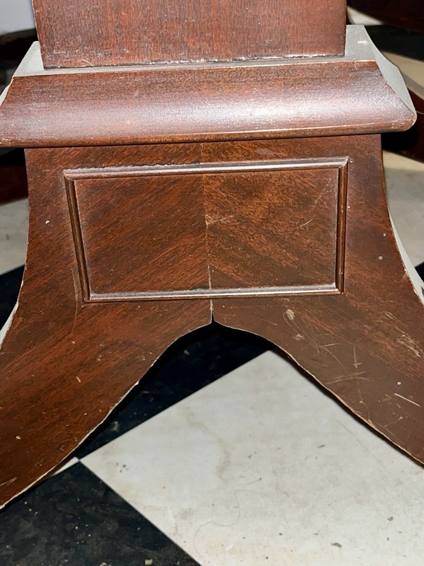 Mid Century Duncan Phyfe Style Mahogany Drop Leaf Dining Table By Craddock Furn gallery