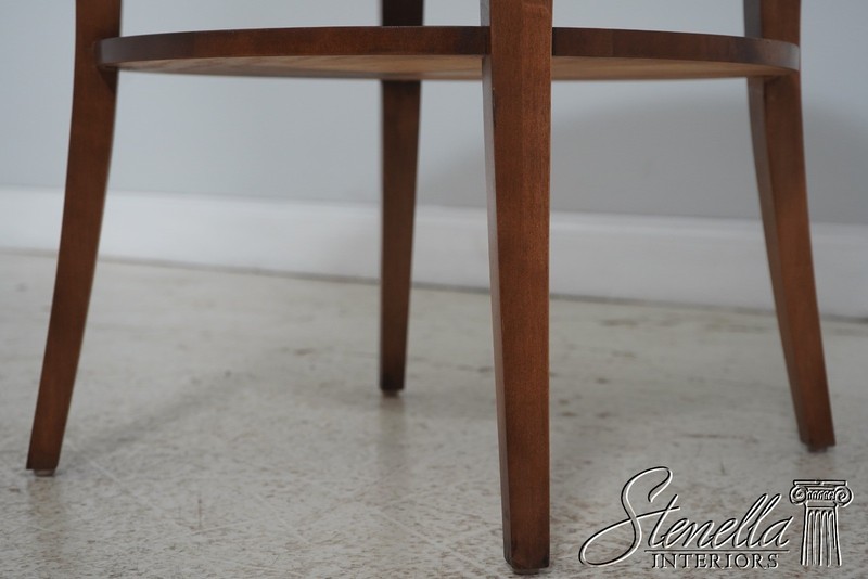 L71991: Pair French Empire Style Round Lamp Tables gallery