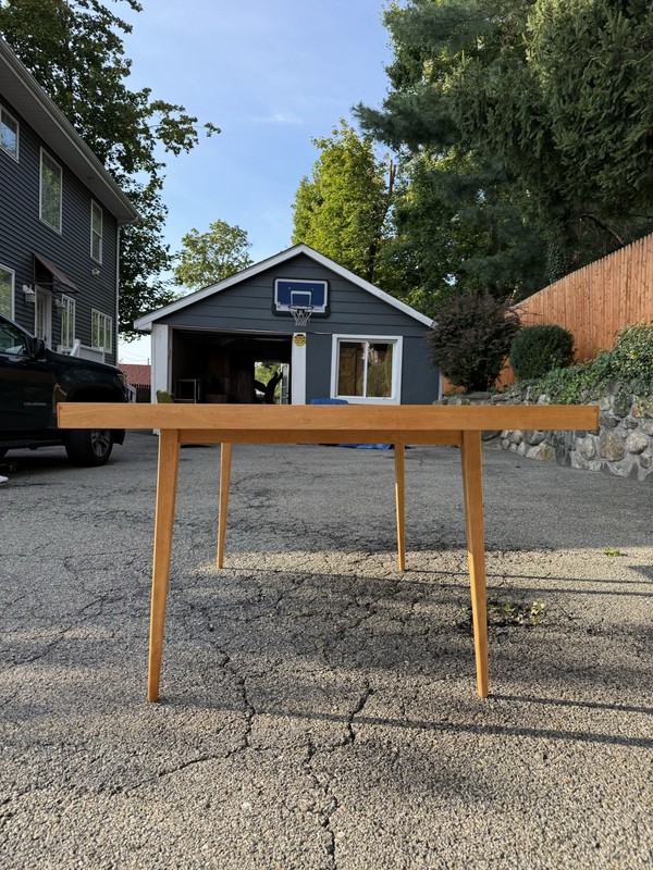 RESTORED Paul McCobb Mid Century Modern Extendable Dining Table (c. 1950s) gallery