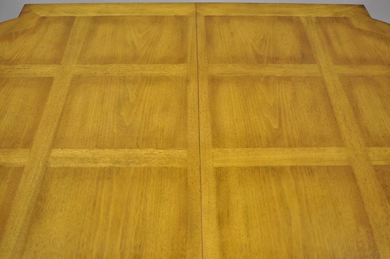 Vintage Karges Italian Provincial Parquetry Inlay Top Dining Table w/ 3 Leaves gallery