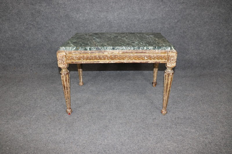 Petite Period 18th century French Distressed Occasional End Table Circa 1780 gallery