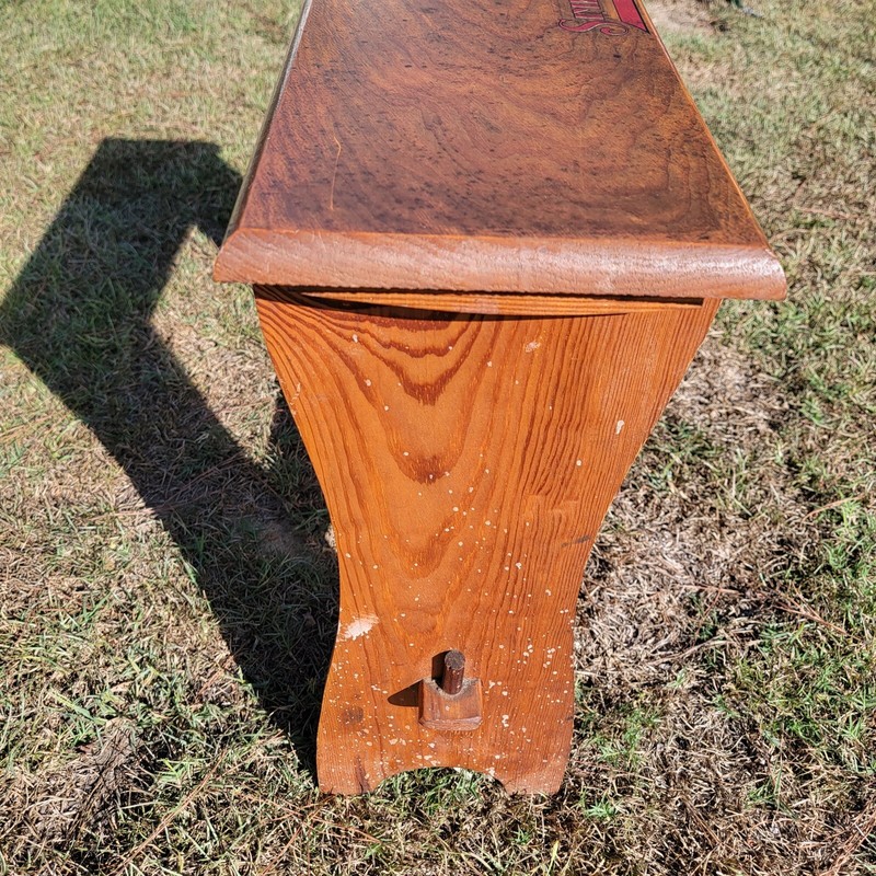 Antique Simplex Ironer Wooden Table Stand Board Farmhouse Decor gallery