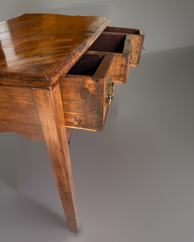 Antique American Walnut Lowboy, Mid-Atlantic Colonies, C 1780 gallery