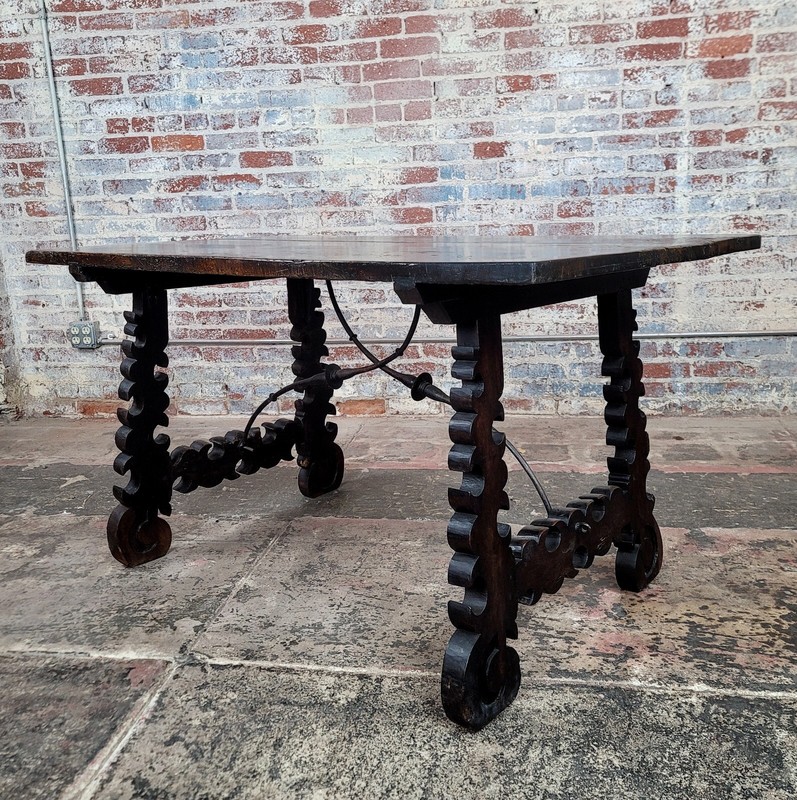 19th century Spanish Colonial Dining Table gallery