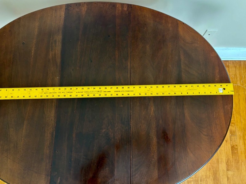 Drop Leaf Gate-leg Oval Table c. 1930s gallery