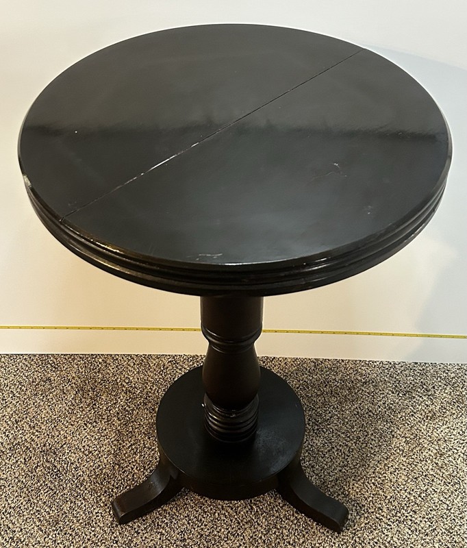 Vincent Black Pedestal Pub Table gallery