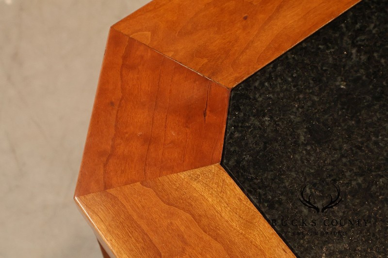 Stickley 21st Century Collection Granite Top Cherry Coffee Table gallery