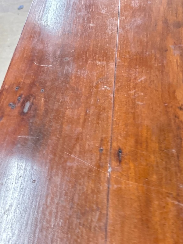 Antique William Mary Walnut Farm Table Pa Tavern Pub Stretcher Base 18th Century gallery