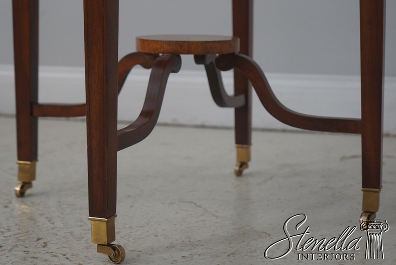 L72741: MAITLAND SMITH Georgian Style Mahogany Inlaid Table gallery