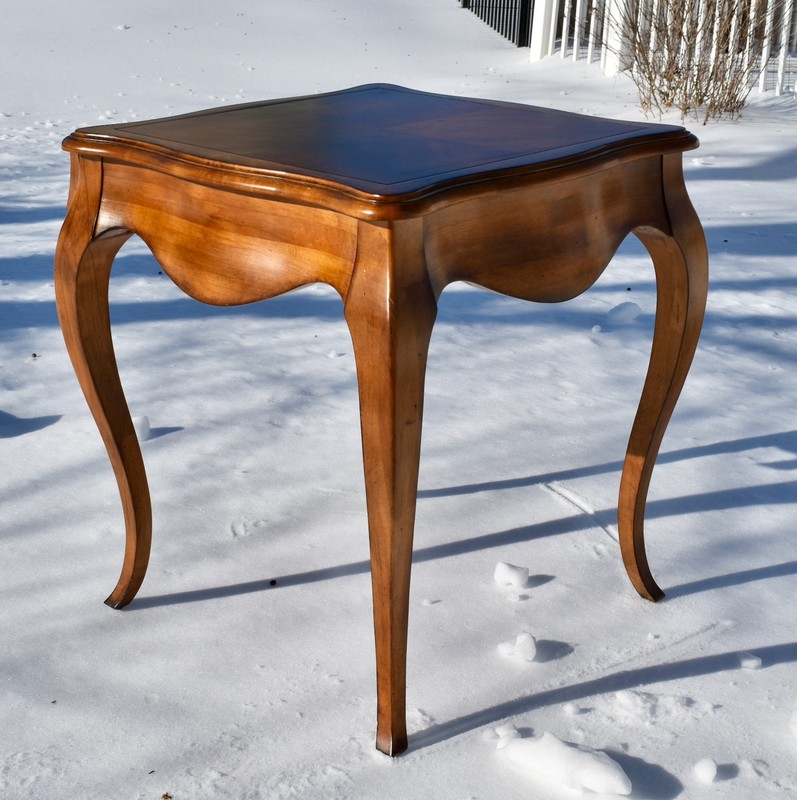 Vintage Century Destinations Square French Provincial Side Table w/Drawer gallery