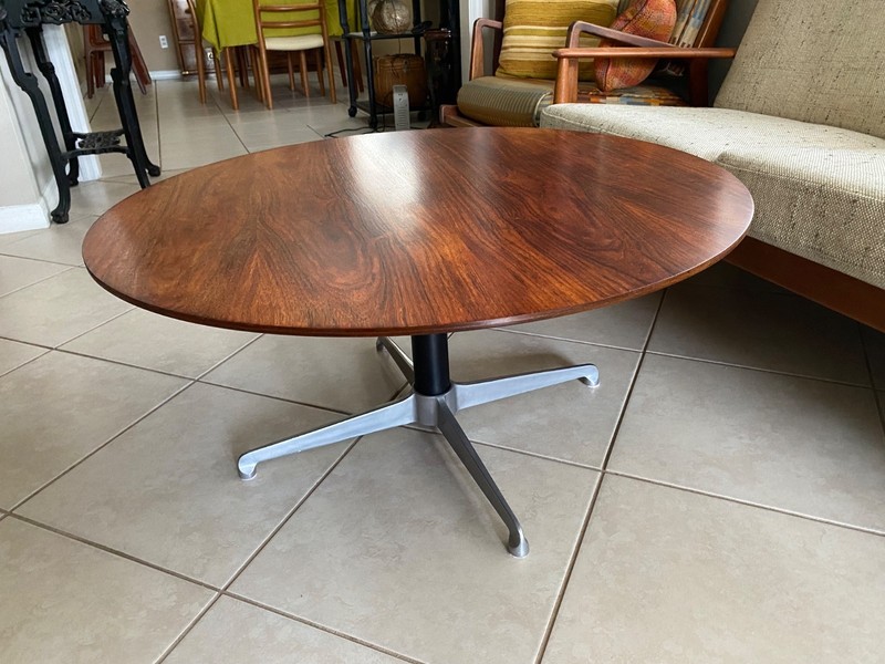 Vintage Arne Jacobsen for Fritz Hansen Hi-Lo Convertible Dining to Coffee Table