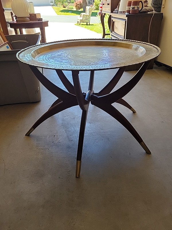 MCM BRASS Table Made In Hong KONG gallery