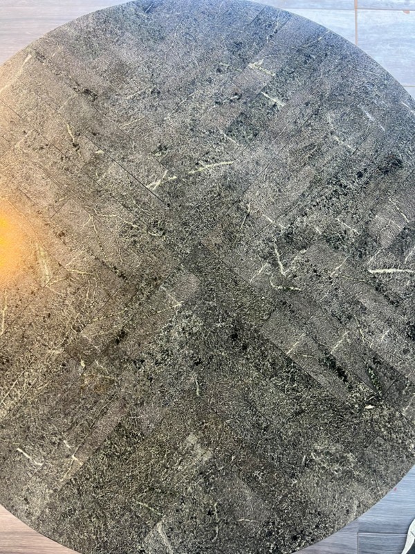 Tessellated Stone Around Deco Side Table, Deco Table, Side Table gallery