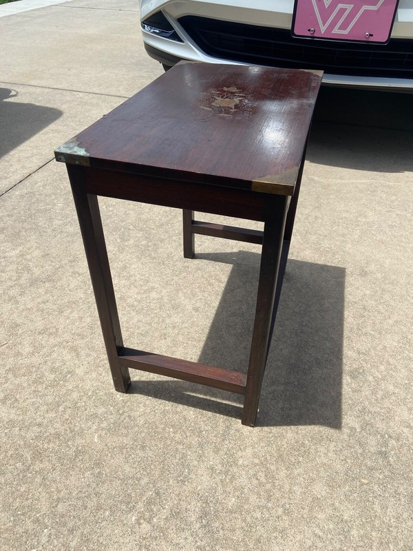 Vintage Indian Handcrafted Inlay Side Table