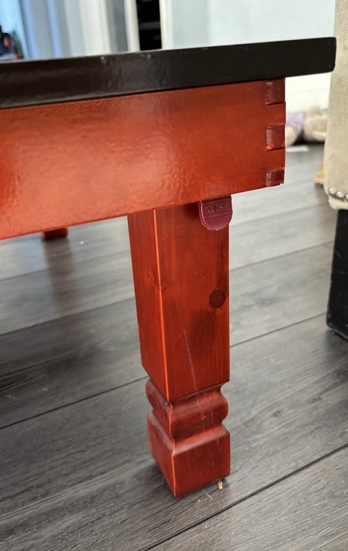 Vintage ASIAN KOREAN LOW PROFILE FOLDING LEGS WOODEN Dining COFFEE TEA TABLE gallery