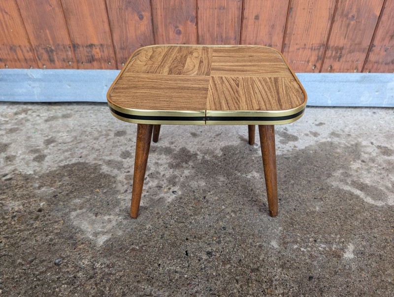 50s Vintage Flower Bench Flower Table Rockabilly Retro Flower Stand Stool 16 gallery