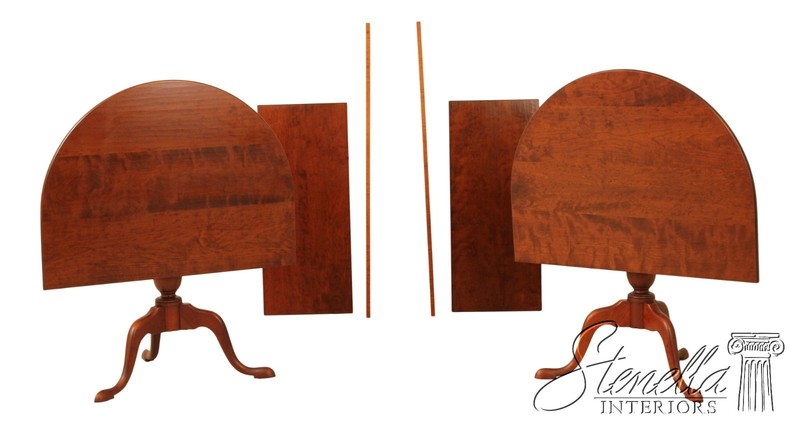 L71870: ELDRED WHEELER 2 Section Tilt Top Dining Room Table