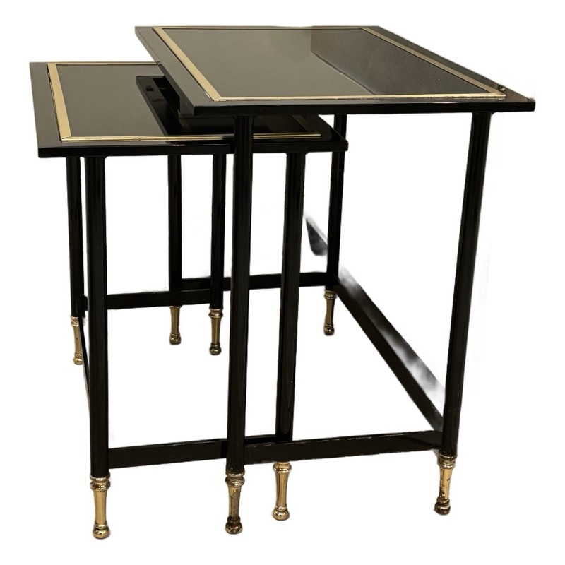 Vintage Hollywood Regency Nesting Tables by Design Institute of America