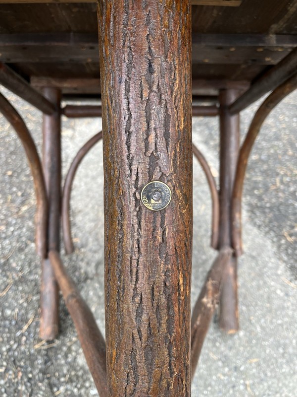 Rare Early Old Hickory Dining Table Or Sofa Table, Rustic, Adirondack, Camp gallery
