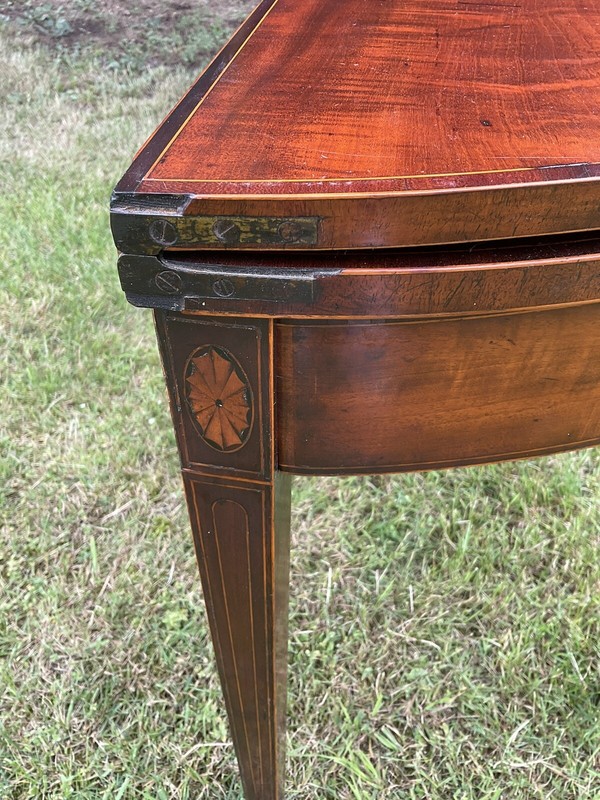 Antique 1800`s Hepplewhite Console Table Inlays gallery