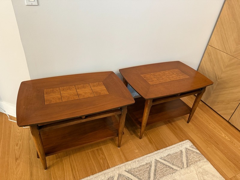 Lane MCM side tables (1958)