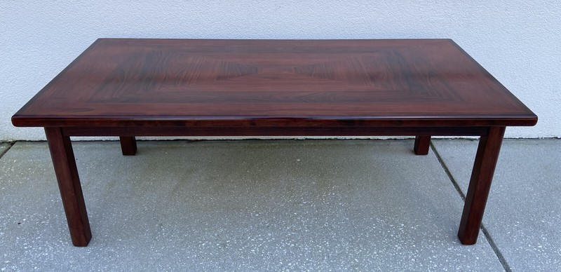 Danish Rosewood Coffee Table by Ansager Mobler