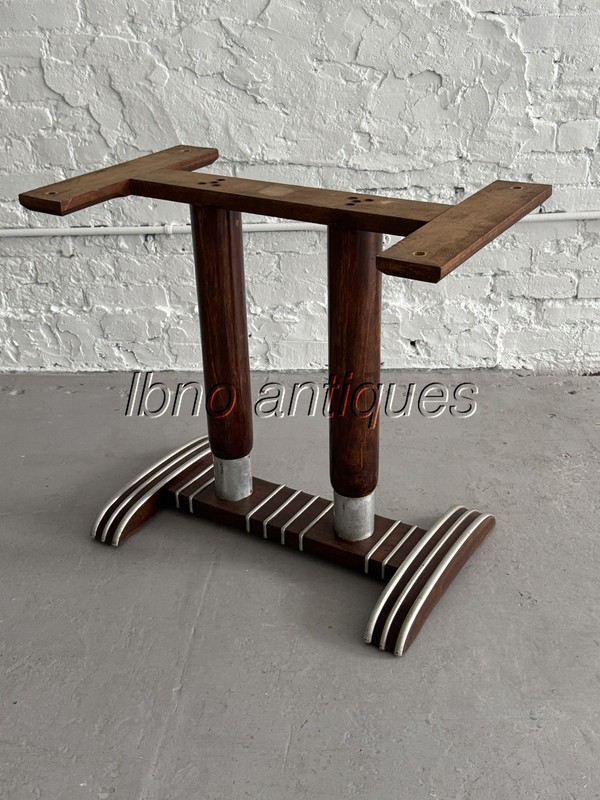ORIGINAL ART-DECO FRENCH PARISIAN BISTRO TABLE BASES / CONFERENCE TABLE