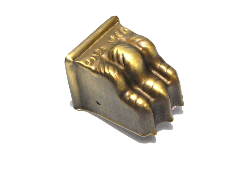 Duncan Phyfe Dinning Table Leg Claw Foot Antique Brass Finish
