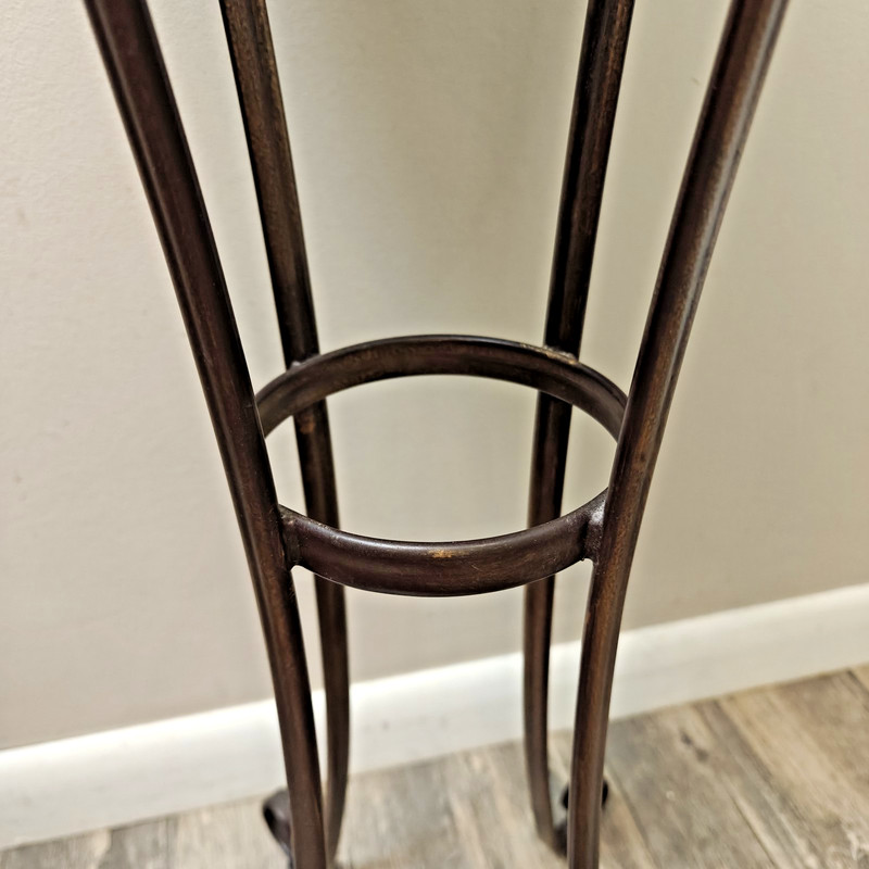 Vintage Pier One Metal Tile Top Plant Stand gallery