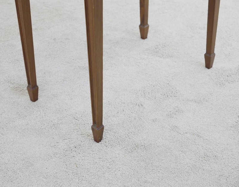 Pair Pembroke Tables Mahogany Side Table Inlay gallery