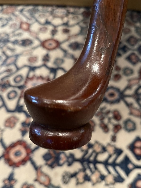 Councill Craftsmen Mahogany Queen Anne Side End Table w/ Drawer gallery