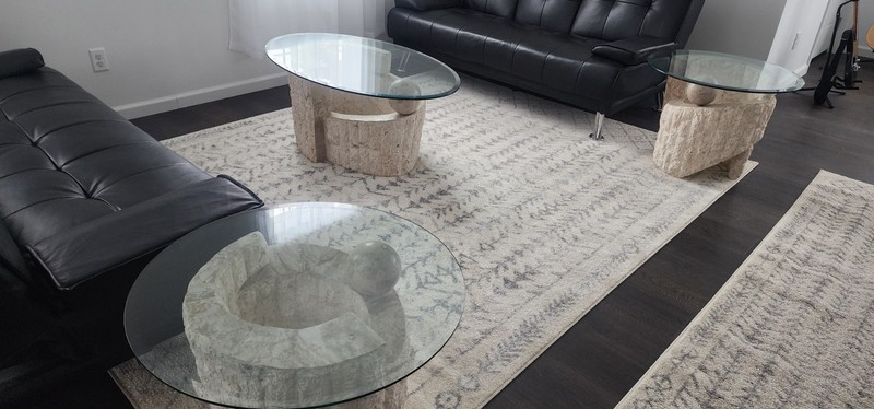 Magnussen 3 table set Tessilated Mactan Stone gallery