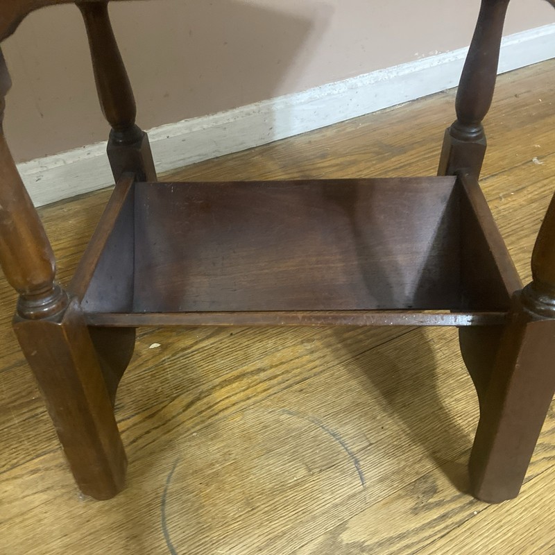 Antique L & J G Leopold Stickley Jacobean Cherry Wood One Drawer End Side Table gallery