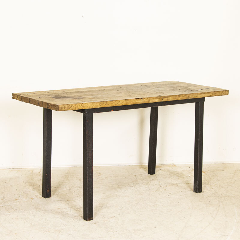 Early 20th Century Iron Base Work Table